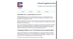 Desktop Screenshot of closedcapserv.com