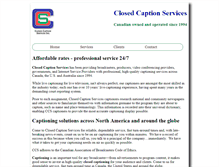 Tablet Screenshot of closedcapserv.com